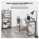 Стол на металлокаркасе BRABIX LOFT CD-002, 1000х500х750 мм, складной, цвет дуб антик, 641213. Фото товара с разных ракурсов.